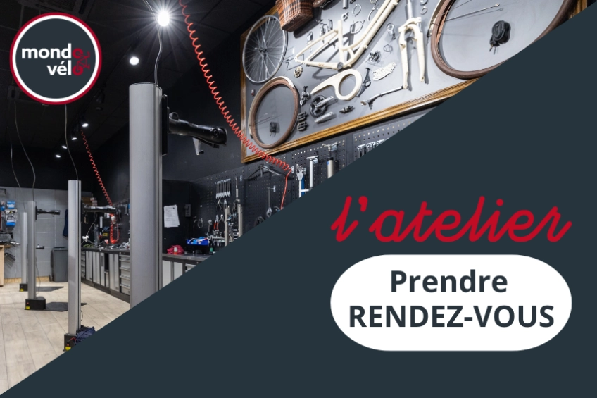 Mondovelo - Prenez RDV à l'atelier