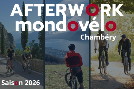 Afterwork VTT, route et Gravel - Saison 2026 - Mondovélo Chambéry