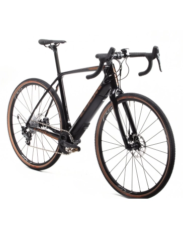 Vélo gravel électrique Unisexe E-765 GRAVEL SRAM FORCE 1X11 Noir/Bronze