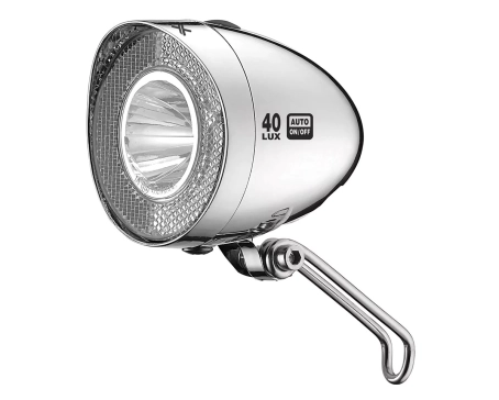 Feu avant LED CL-D04 DYNAMO Chrome