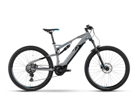 VTT électrique tout suspendu Unisexe FULLRAY 130E 5.0 TEKTRO Gris/Noir/Bleu