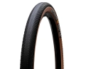 Pneu de gravel OVERIDE 700x50c TUBELESS READY HARDSKIN FOLDING Noir/Beige - Image 1/2