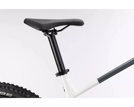 VTT électrique semi rigide Unisexe E-TERU PRO Gris/Blanc