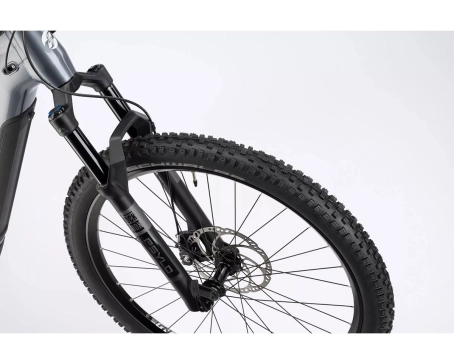 VTT électrique semi rigide Unisexe E-TERU PRO Gris/Blanc