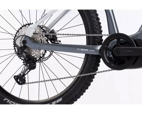 VTT électrique semi rigide Unisexe E-TERU PRO Gris/Blanc