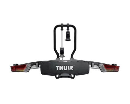 Porte-vélo sur attelage EASYFOLD XT 2 VÉLOS Aluminium/Noir
