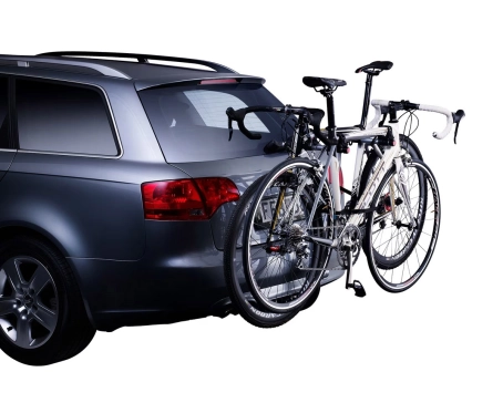 Porte-vélo sur attelage XPRESS 2 VÉLOS Argent