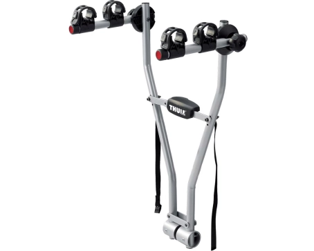 Porte-vélo sur attelage XPRESS 2 VÉLOS Argent