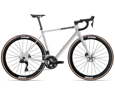Vélo de route Unisexe L'ENDURANCE 105 DI2 Blanc Nacré