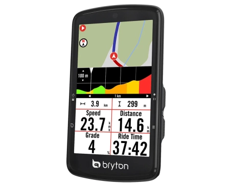 Compteur GPS de vélo RIDER S810 T (AVEC CAPTEURS) Noir