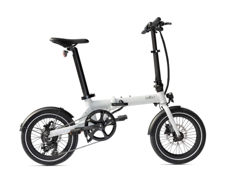 Vélo électrique urbain pliant Unisexe MORNING V3 Gris Lune