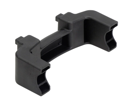 Écarteur de fixation de panier au guidon 100 mm Noir