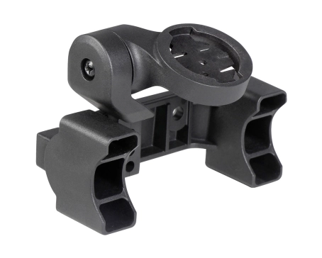 Support de GPS Garmin combinable avec support de panier au guidon Noir