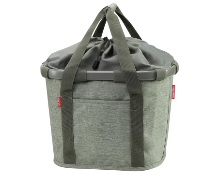 Panier avant BIKEBASKET Vert Sauge Twist