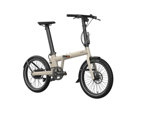 Vélo électrique urbain pliant Unisexe AFTERNOON PRO Taupe