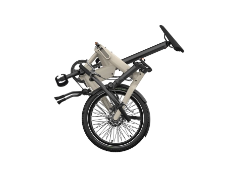 Vélo électrique urbain pliant Unisexe AFTERNOON PRO Taupe