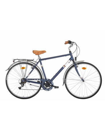 Vélo urbain Homme STREETLAND 7V REVO Bleu Mat