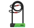 Antivol en U ULTRA 410K/170 HB 230 + SUPPORT SH + COBRA 10/120 Noir/Vert - Image 1/2