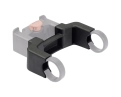 Écarteur de fixation de panier au guidon 100 mm Noir - Image 1/12