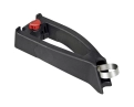 Extension de fixation de panier sur tige de selle avec fixation Noir - Image 1/4