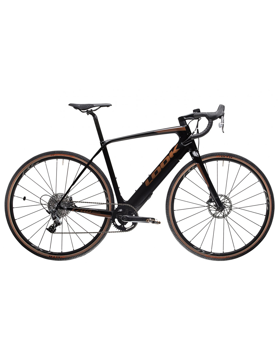 Vélo gravel électrique Unisexe E-765 GRAVEL SRAM FORCE 1X11 Noir/Bronze