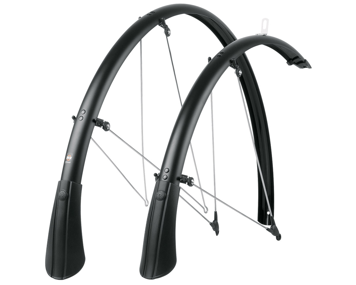 Kit de garde-boues avant/arrière 28 BLUEMELS MATT 35 Noir Mat
