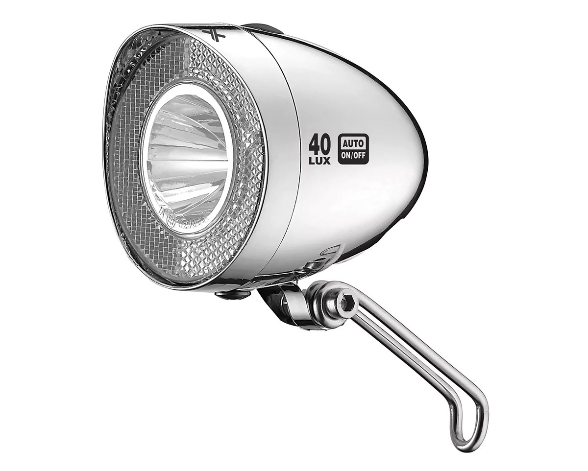 Feu avant LED CL-D04 DYNAMO Chrome