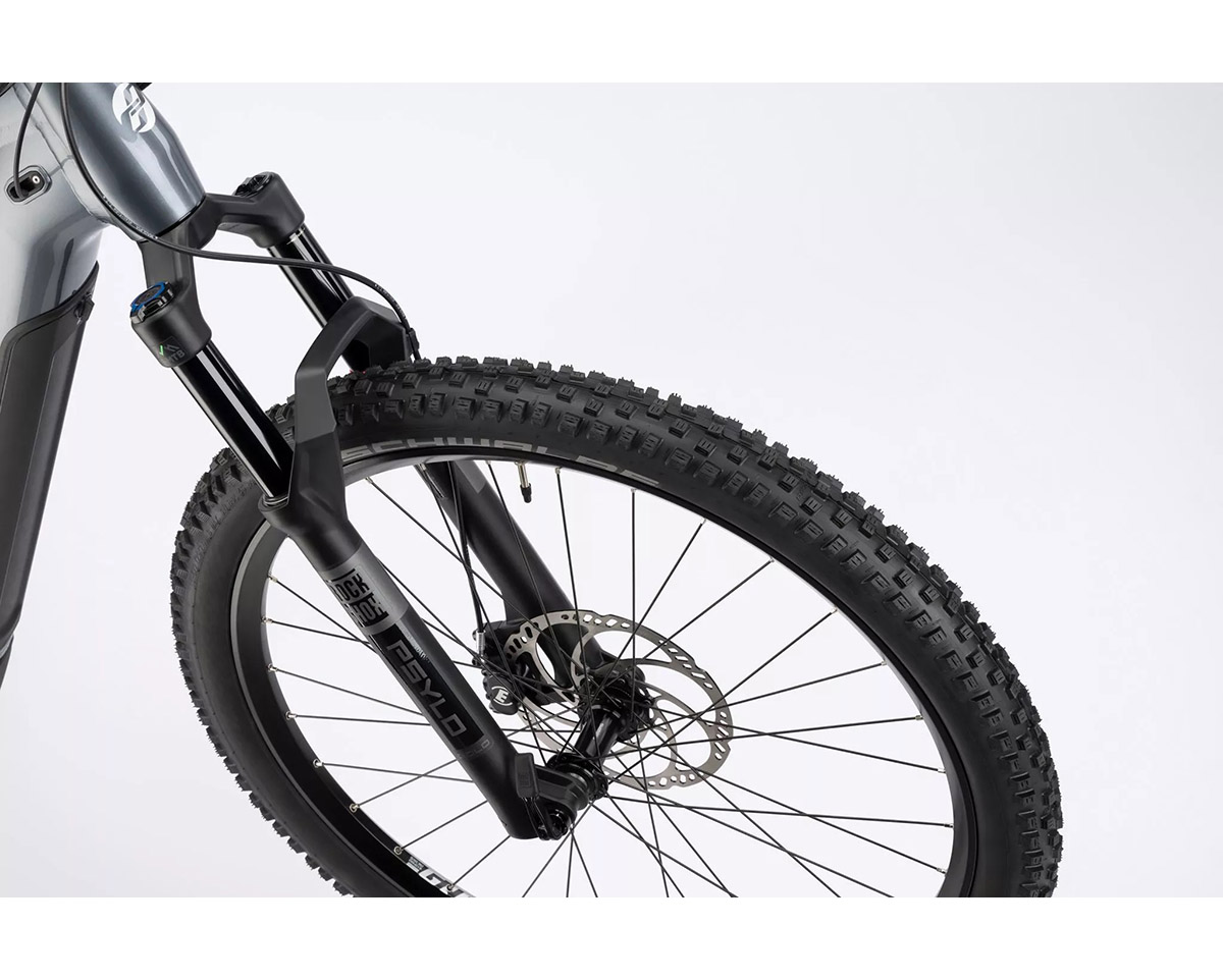 VTT électrique semi rigide Unisexe E-TERU PRO Gris/Blanc