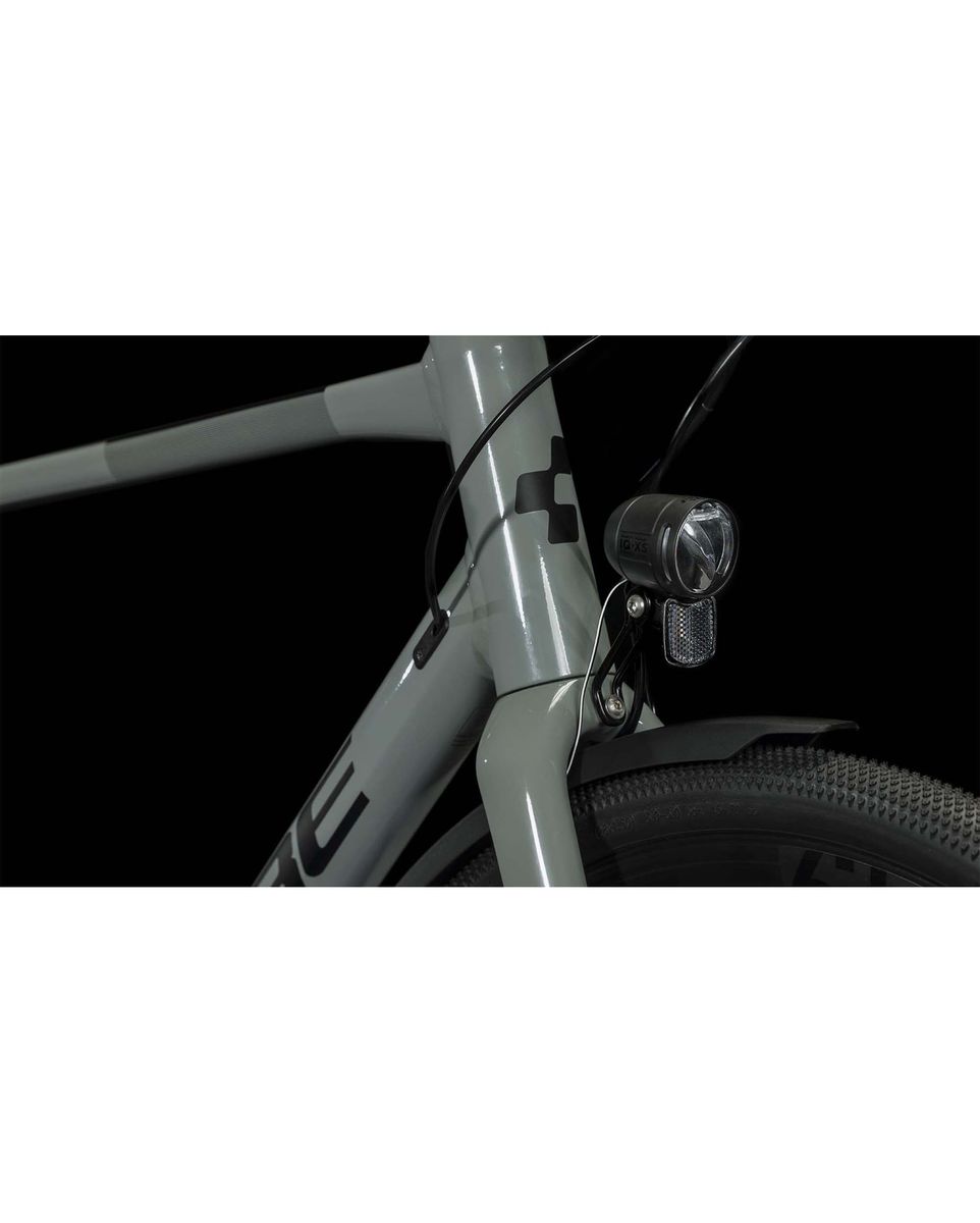 Vélo fitness Homme NULANE PRO FE Gris/Noir