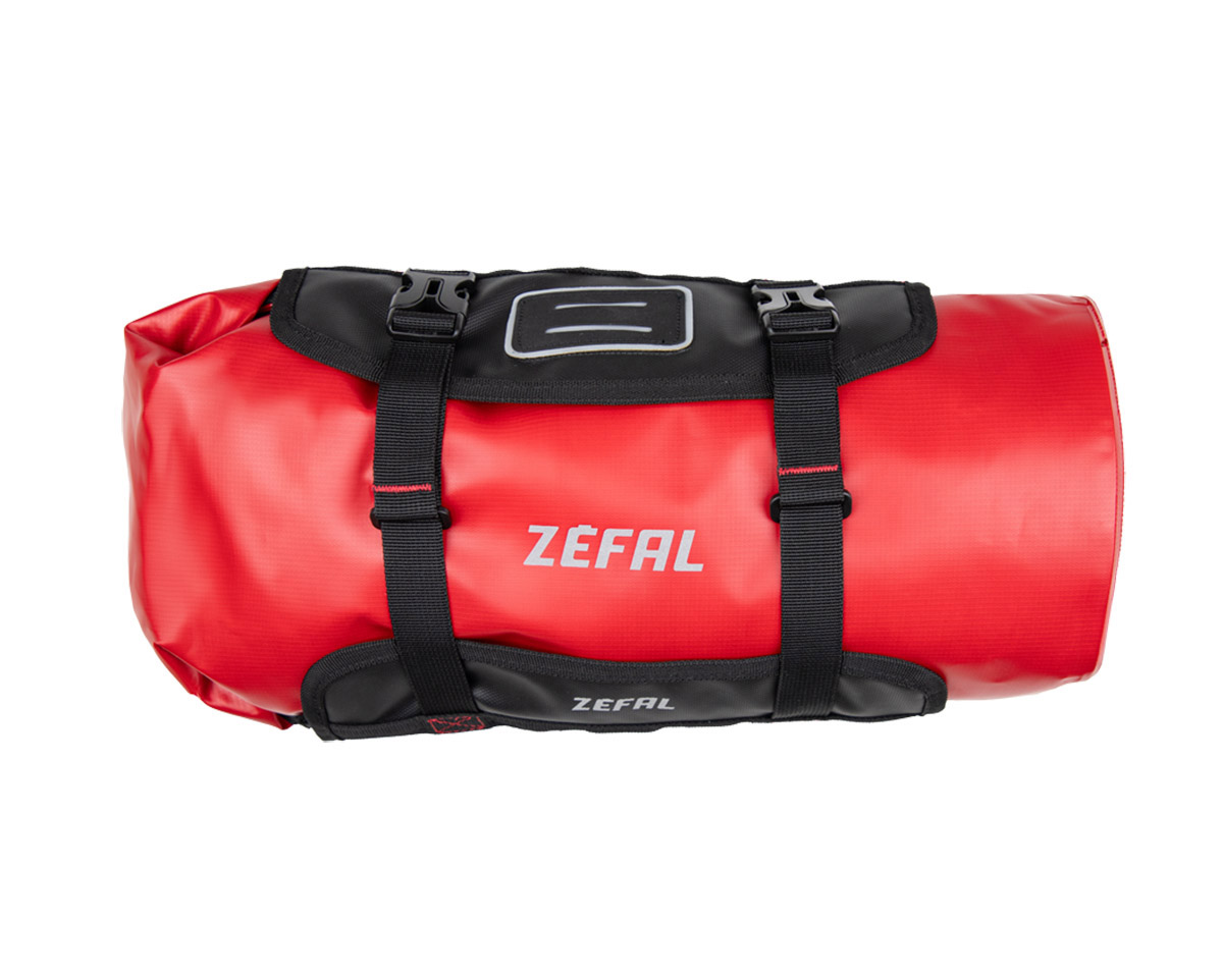 Sacoche de guidon étanche Z ADVENTURE F10 Rouge/Noir