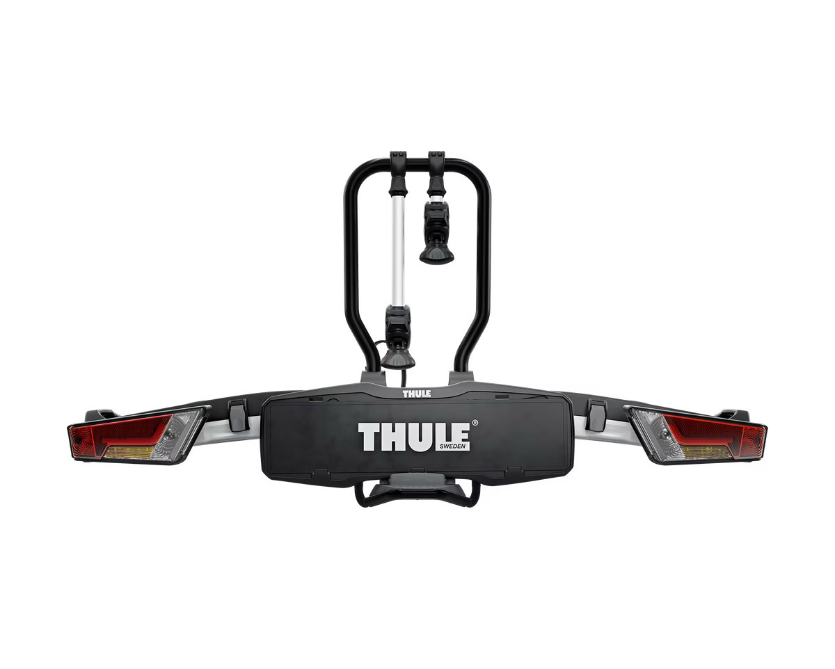 Porte-vélo sur attelage EASYFOLD XT 2 VÉLOS Aluminium/Noir