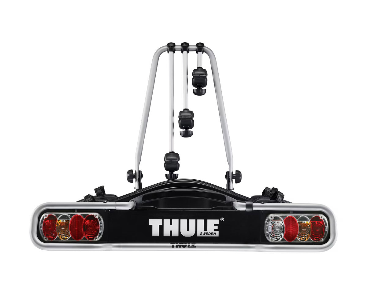 Porte-vélo sur attelage EURORIDE 3 VÉLOS Noir/Aluminium