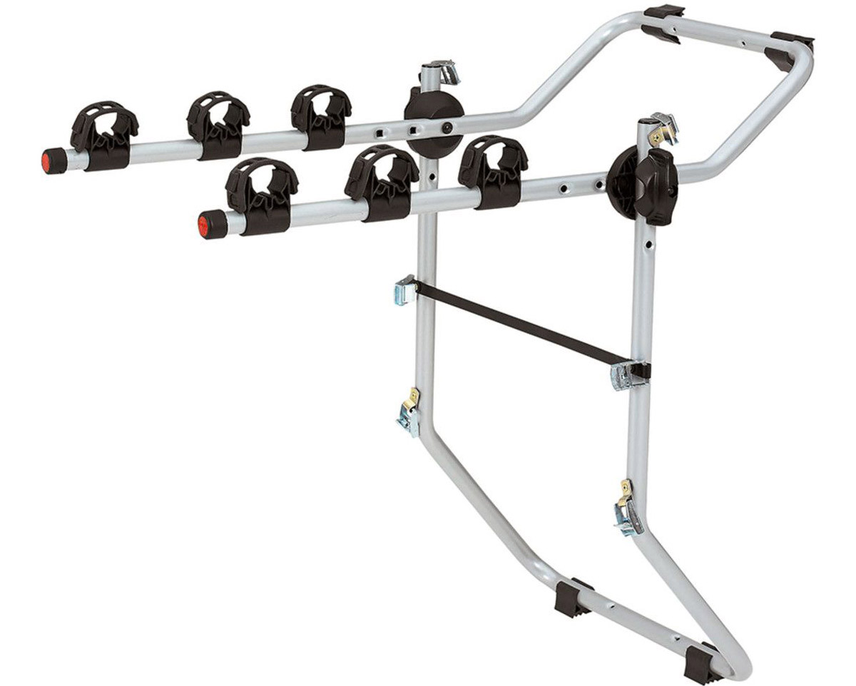 Porte-vélo sur hayon FREEWAY 3 VÉLOS Aluminium/Noir