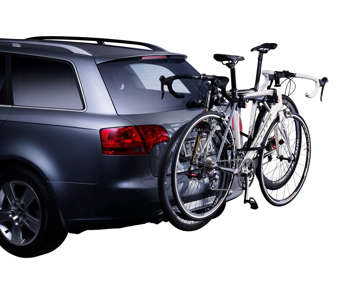 Porte-vélo sur attelage XPRESS 2 VÉLOS Argent