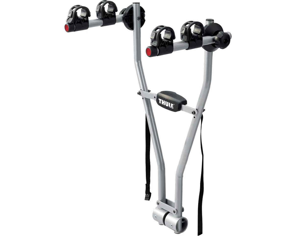 Porte-vélo sur attelage XPRESS 2 VÉLOS Argent