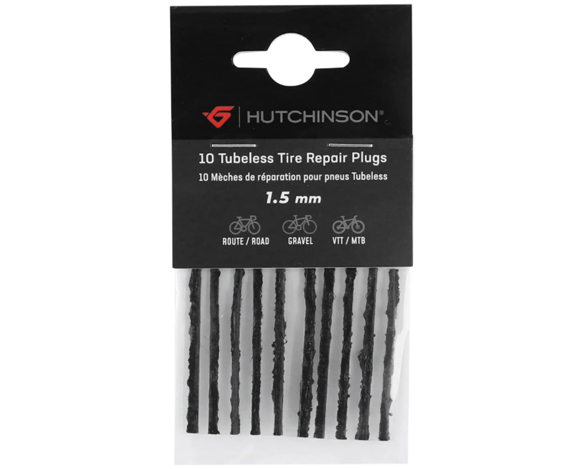 Kit de 10 mèches de réparation TUBELESS TIRE REPAIR PLUGS 1,5mm