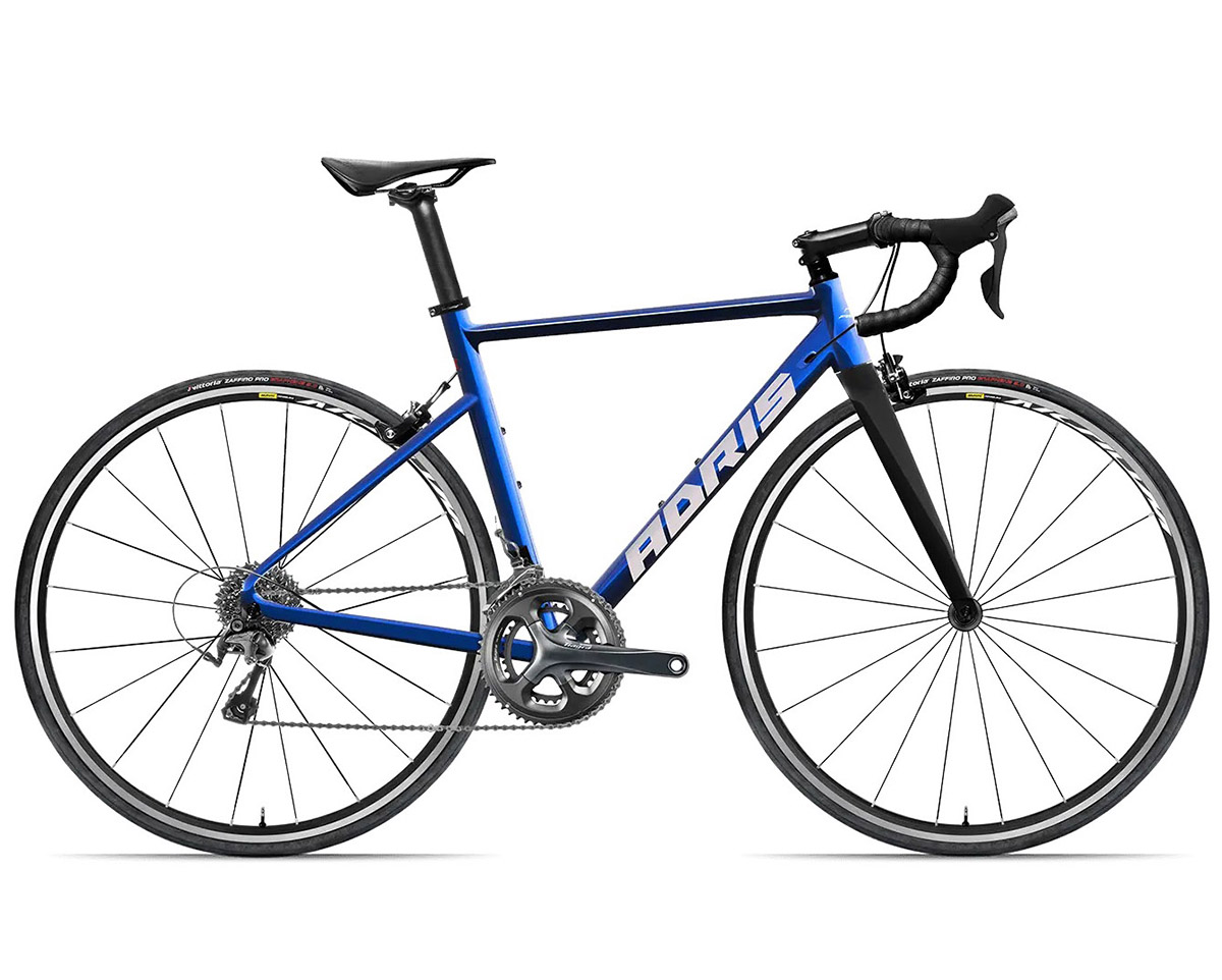 Vélo de route Unisexe L'ASPHALTE TIAGRA PATINS Bleu Chrome