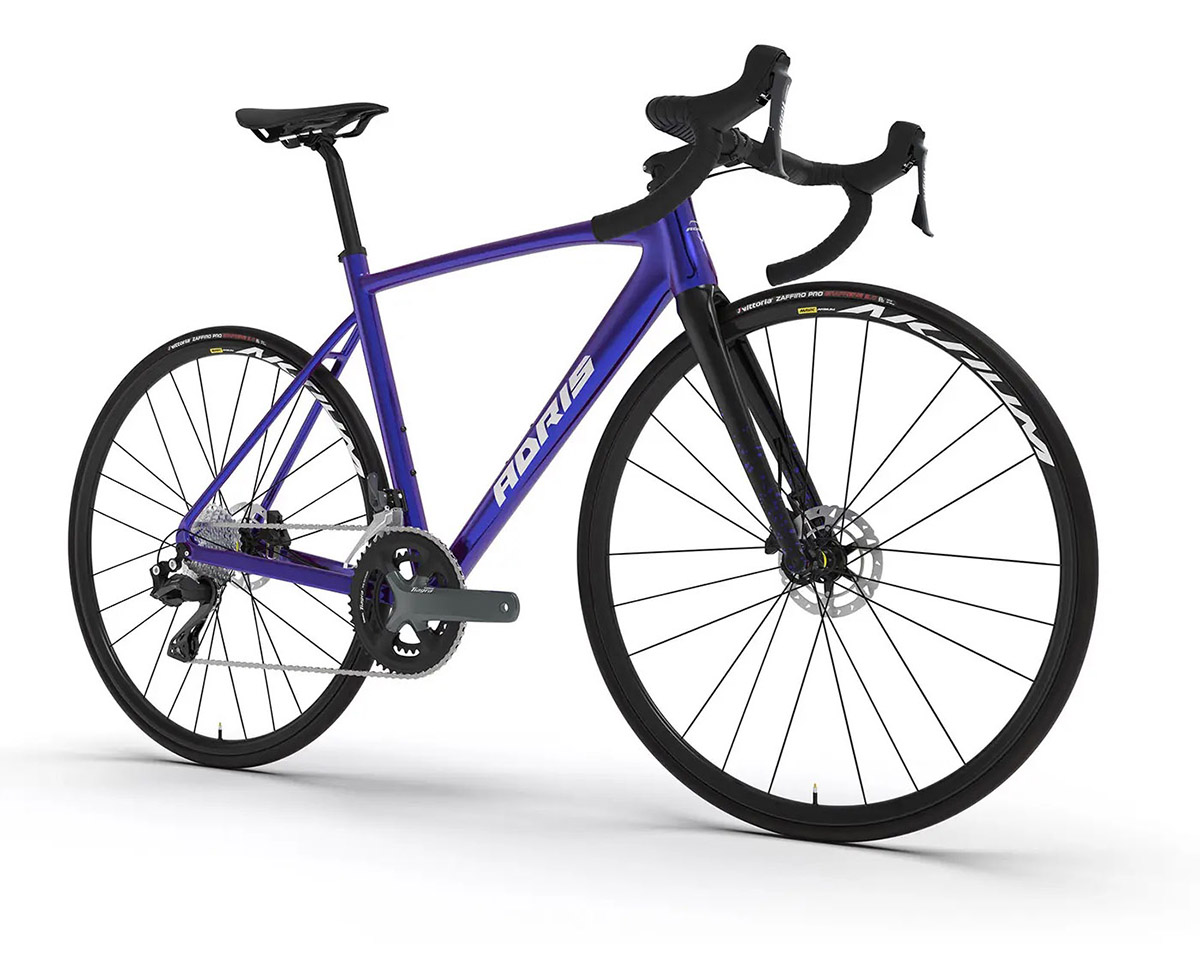 Vélo de route Unisexe L'ASPHALTE TIAGRA Caméléon Bleu