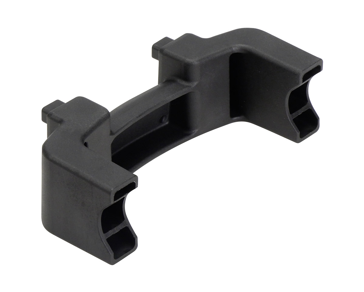 Écarteur de fixation de panier au guidon 100 mm Noir