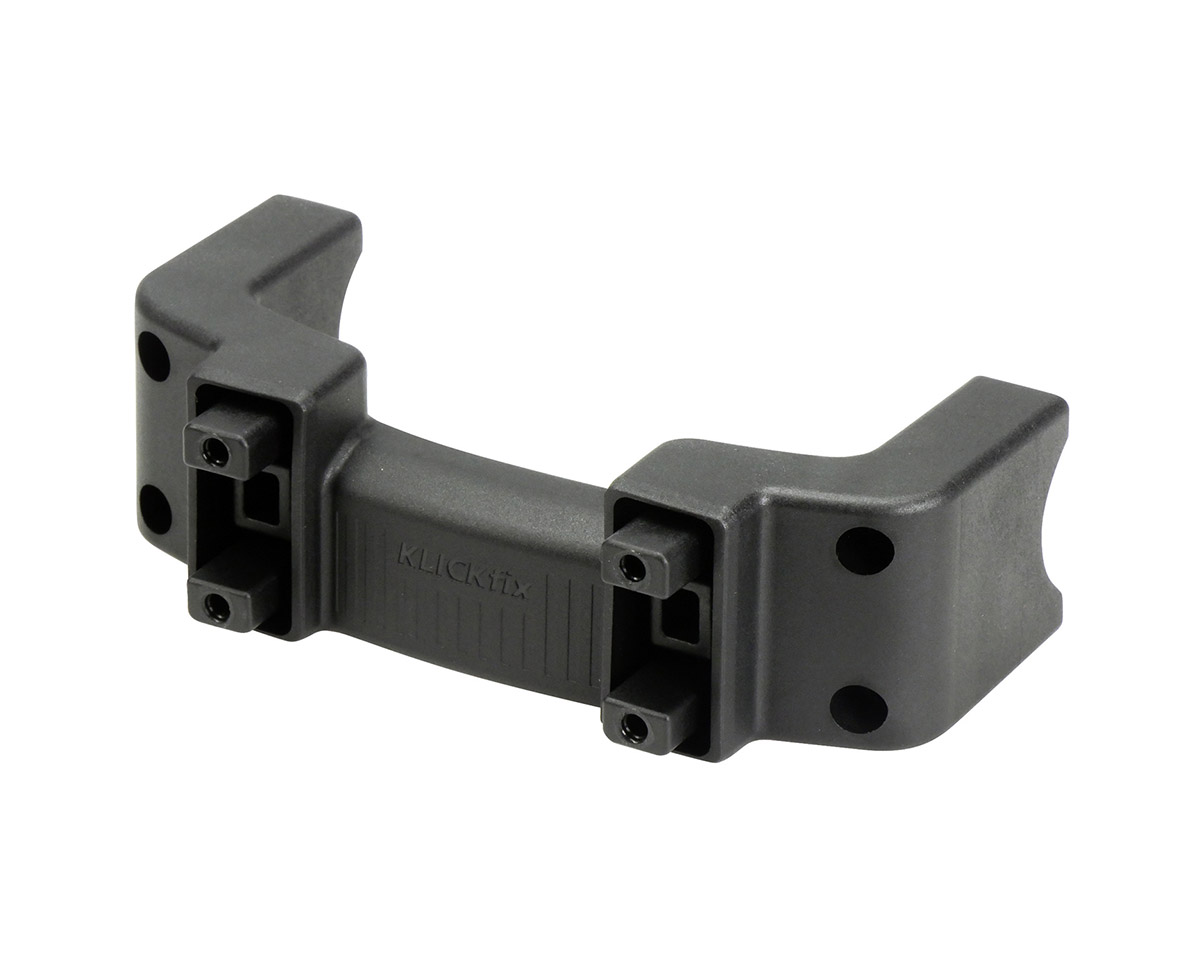 Écarteur de fixation de panier au guidon 100 mm Noir