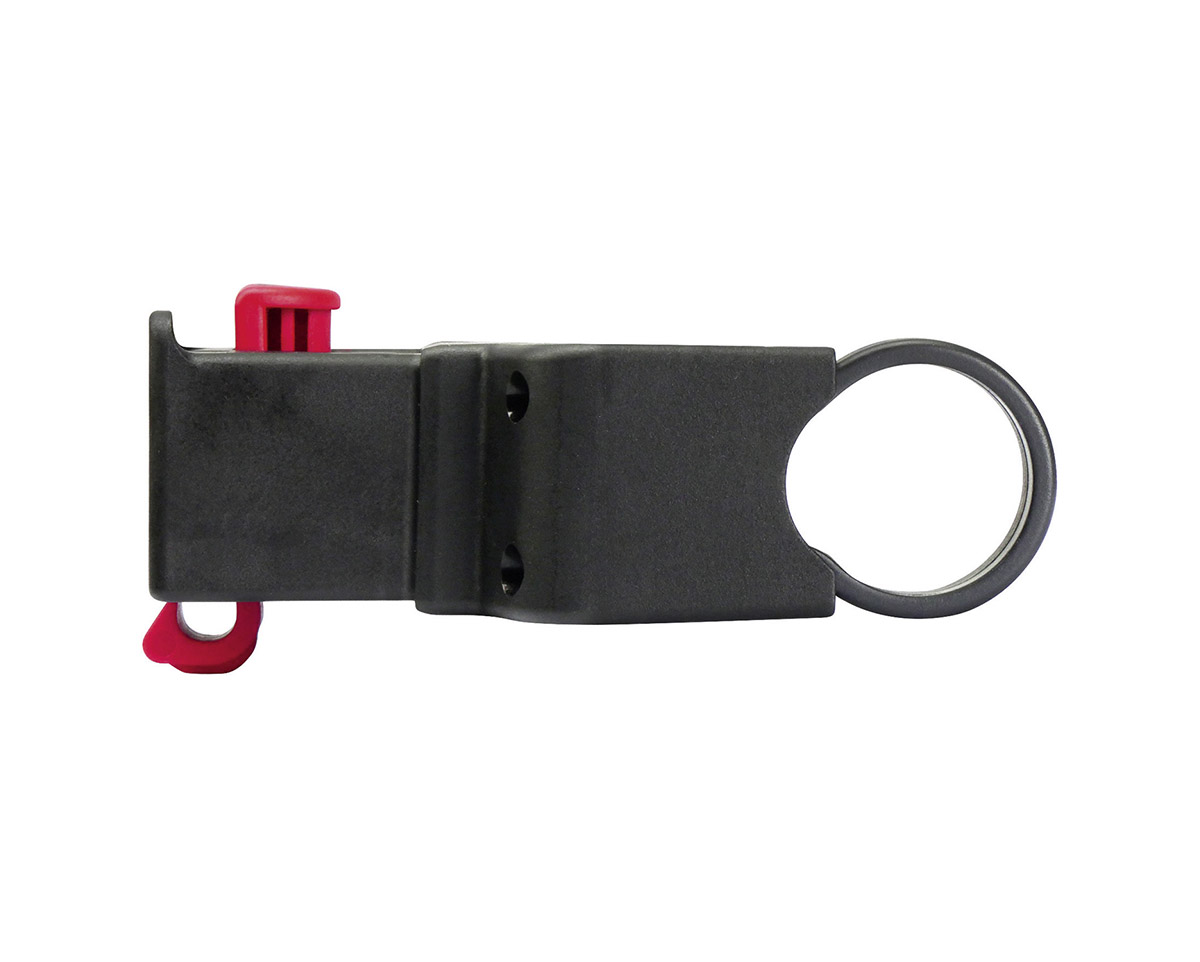 Écarteur de fixation de panier au guidon 100 mm Noir