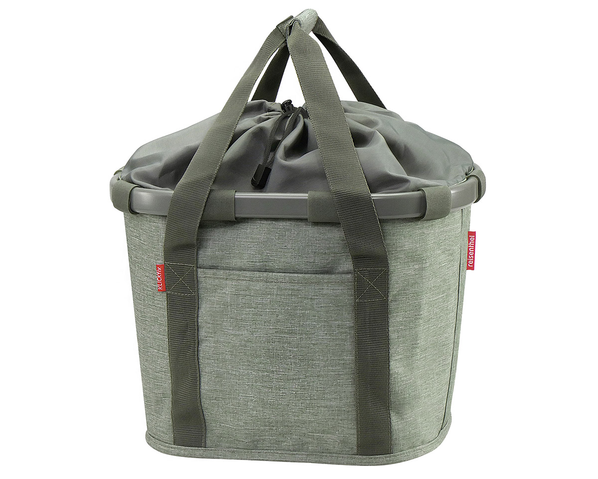 Panier avant BIKEBASKET Vert Sauge Twist