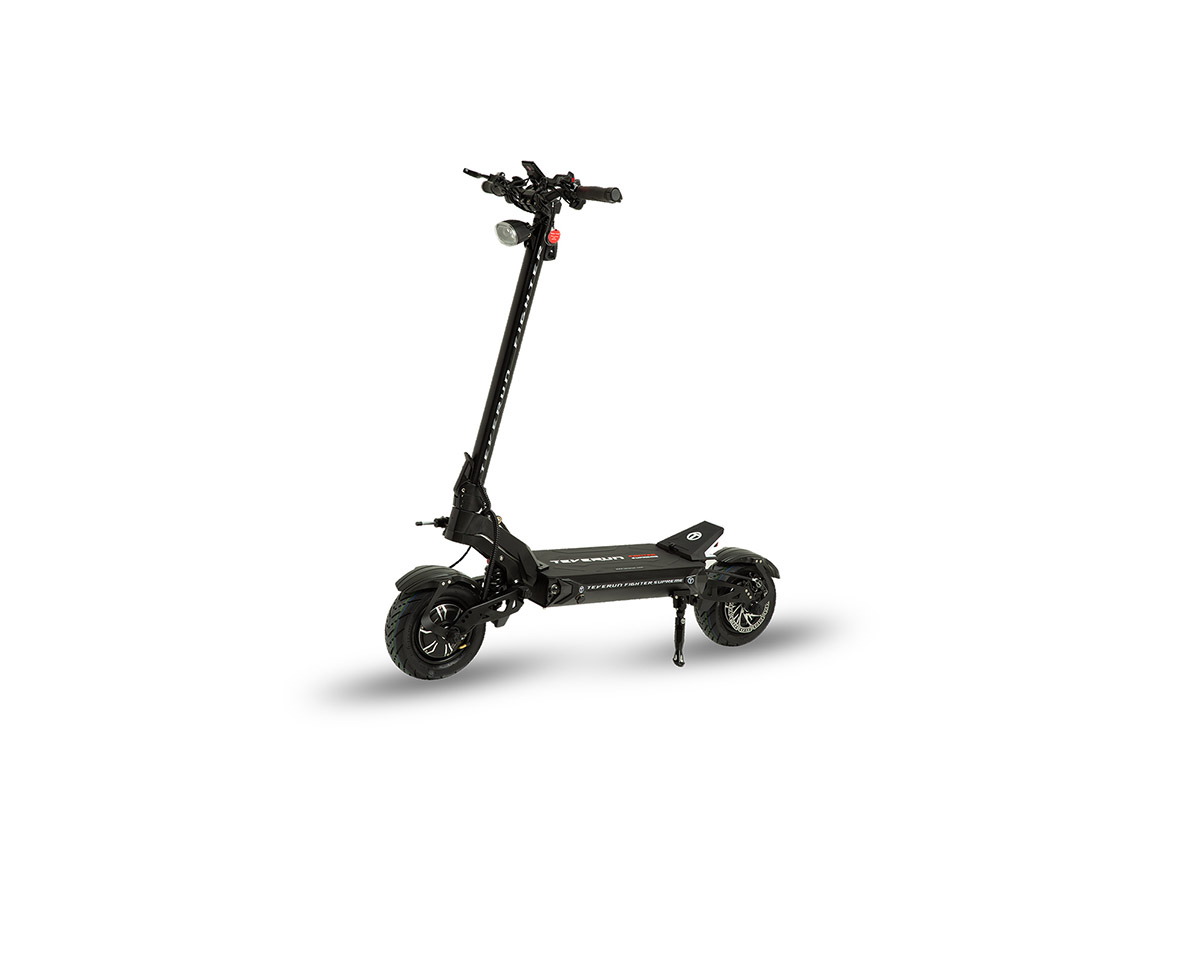 Trottinette électrique Unisexe FIGHTER SUPREME 72V 35A Noir