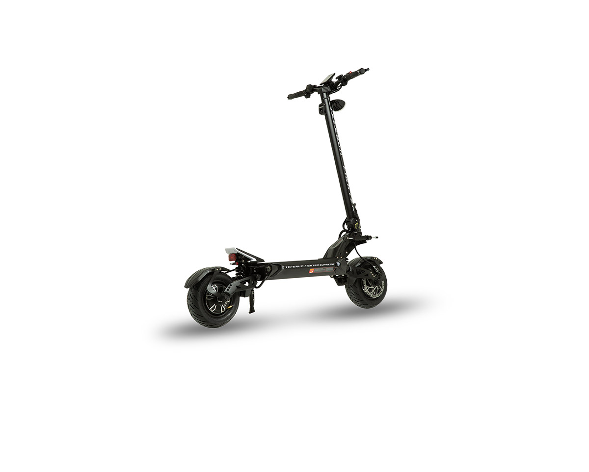 Trottinette électrique Unisexe FIGHTER SUPREME 72V 35A Noir