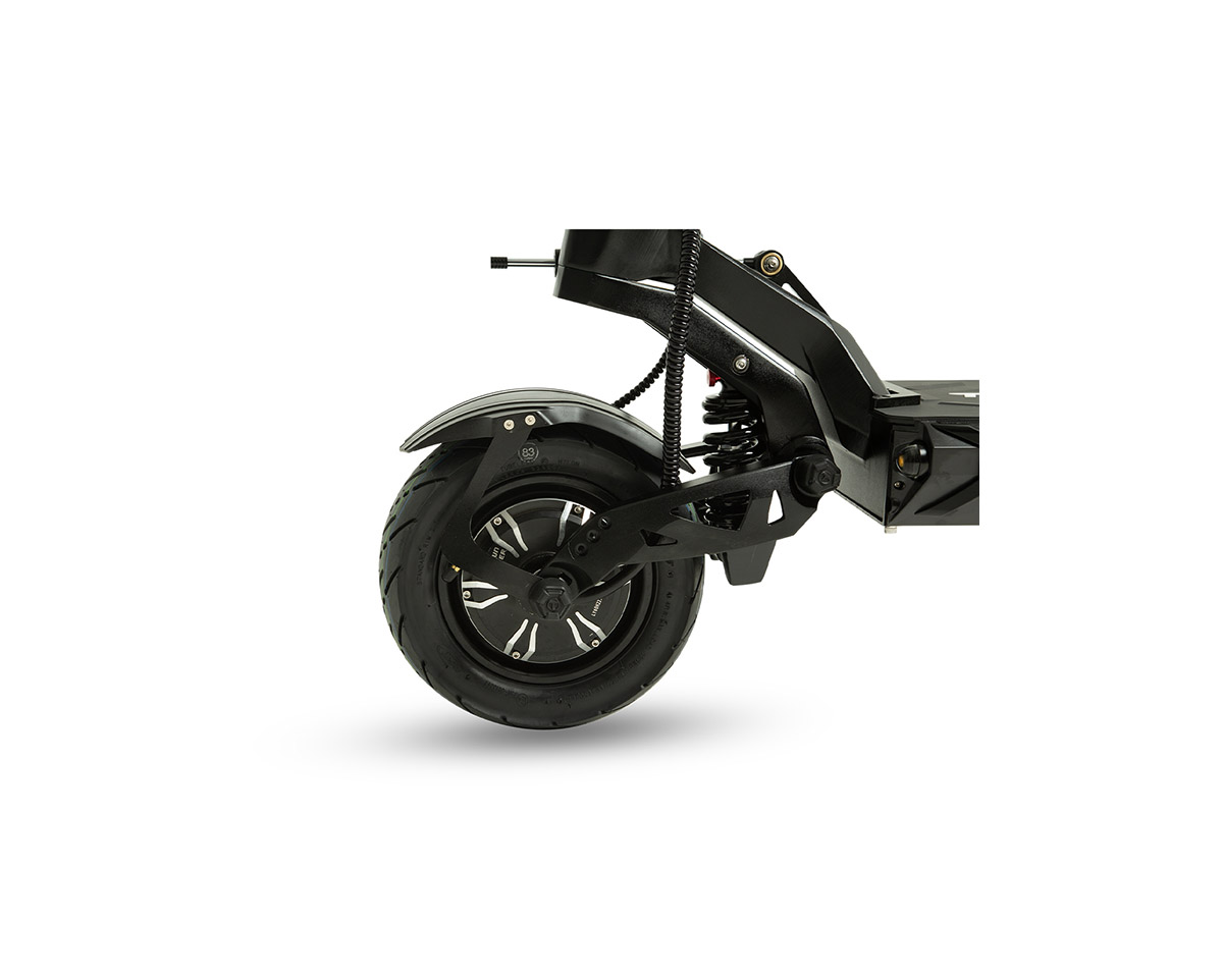 Trottinette électrique Unisexe FIGHTER SUPREME 72V 35A Noir