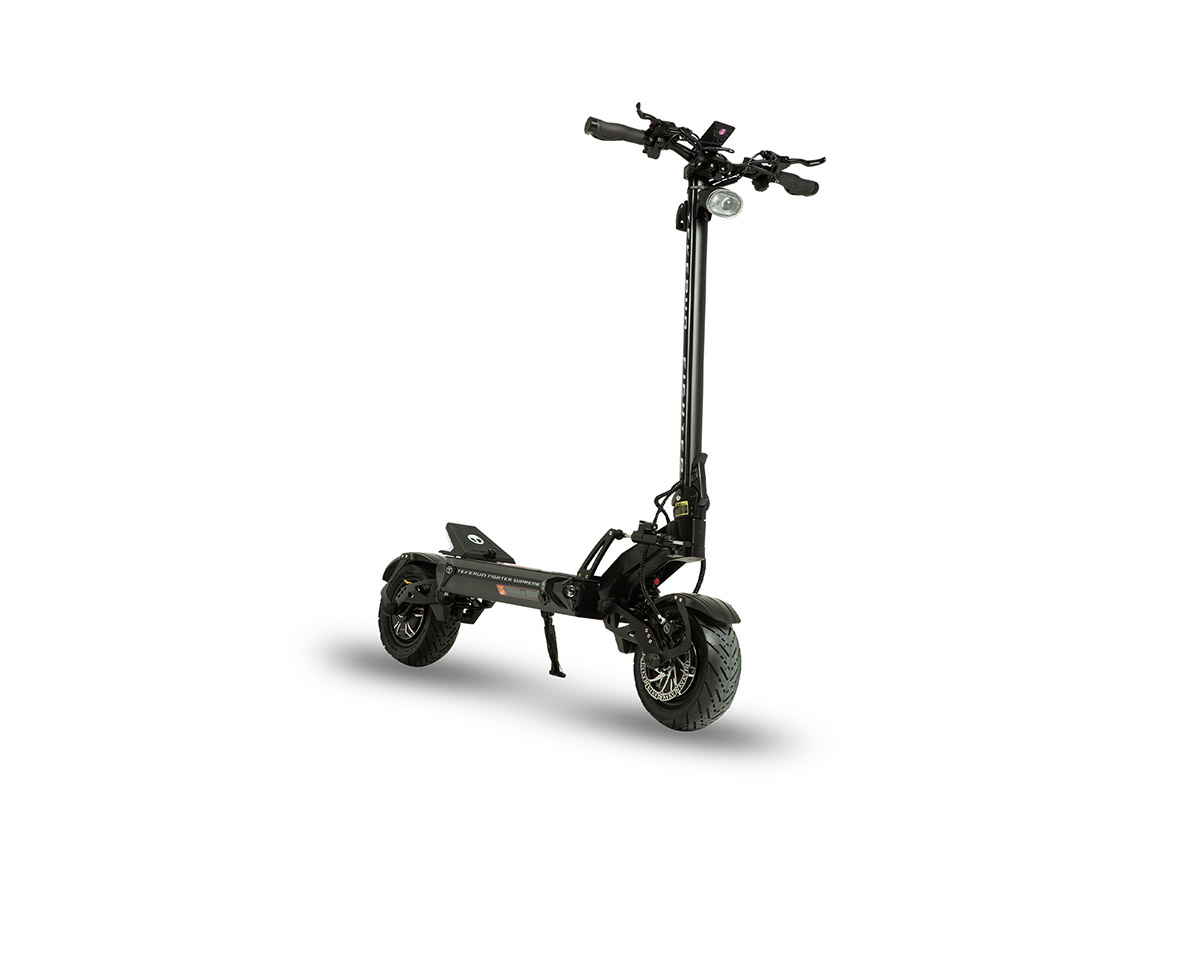 Trottinette électrique Unisexe FIGHTER SUPREME 72V 35A Noir